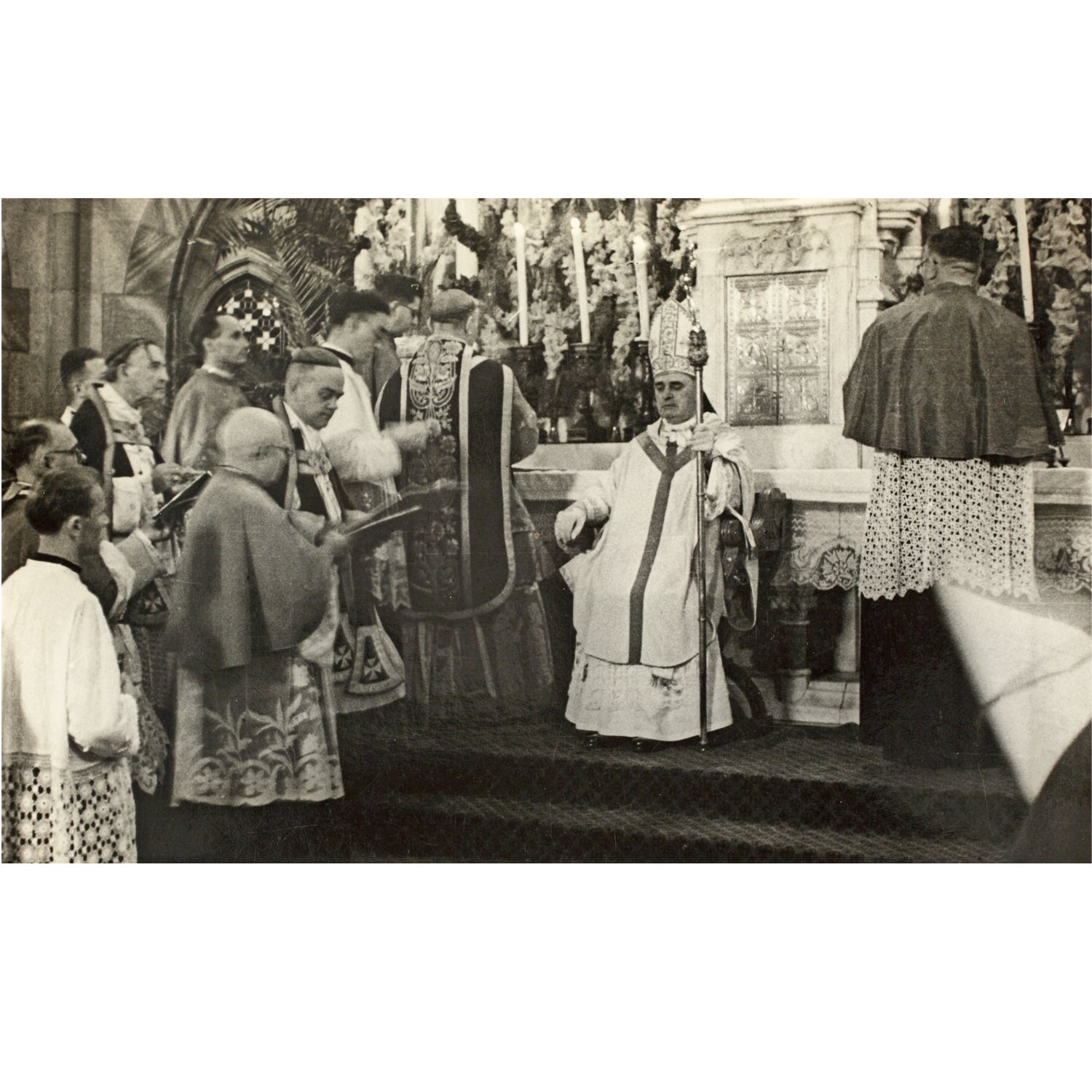 Badalik Bertalan veszprémi püspök beiktatási szertartása