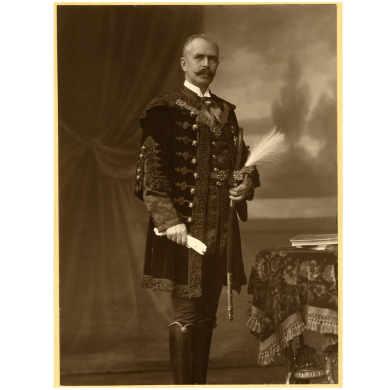 Zsitvay Tibor igazságügyi miniszter portréja