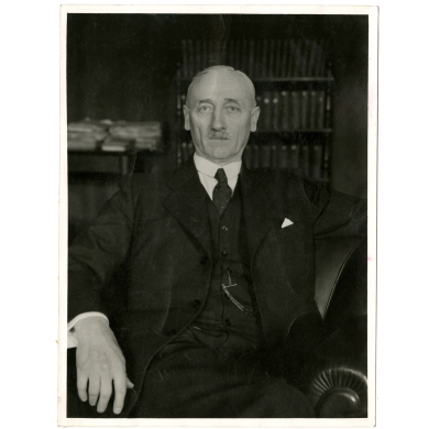 Vladár Gábor igazságügyi miniszter portréja